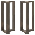 Nogi do stołu barowego, 2 szt., 50x35x(90-91)cm, stal Lumarko! Lumarko!