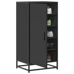  Stojak na buty, czarny, 48x38x97,5 cm, materiał drewnopochodny Lumarko! Lumarko!
