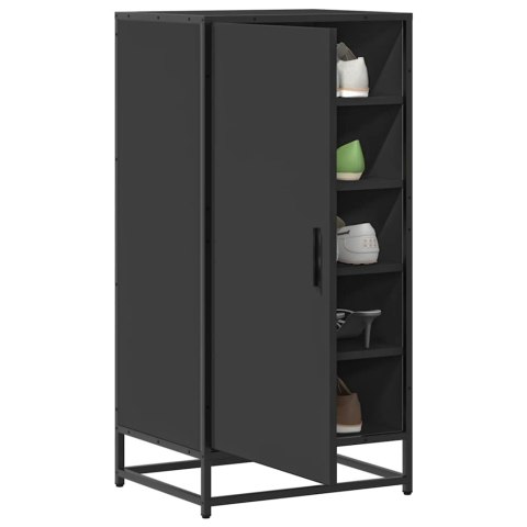  Stojak na buty, czarny, 48x38x97,5 cm, materiał drewnopochodny Lumarko! Lumarko!