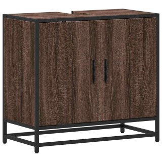  Szafka pod umywalkę, brązowy dąb, 65x33x60 cm Lumarko! Lumarko!