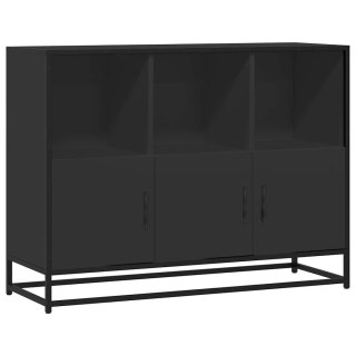  Komoda, czarna, 100x35x76 cm, materiał drewnopochodny Lumarko! Lumarko!