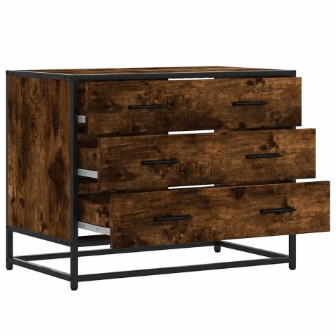  Komoda, przydymiony dąb, 70x41x56 cm, materiał drewnopochodny Lumarko! Lumarko!