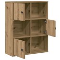 Regał, dąb artisan, 60x24x76,5 cm, materiał drewnopochodny Lumarko! Lumarko!