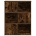  Regał, przydymiony dąb, 60x24x76,5 cm, materiał drewnopochodny Lumarko! Lumarko!