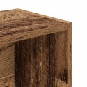  Regał, stare drewno, 31x24x102 cm, materiał drewnopochodny Lumarko! Lumarko!
