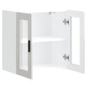  Szafka ścienna kuchenna ze szklanymi drzwiami, Porto, biała Lumarko! Lumarko!