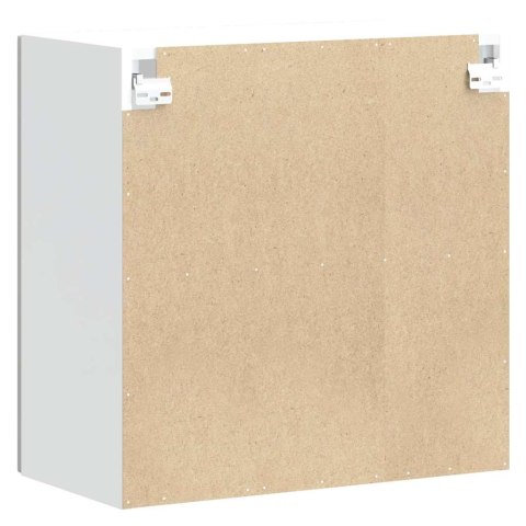  Szafka ścienna kuchenna ze szklanymi drzwiami, Porto, biała Lumarko! Lumarko!