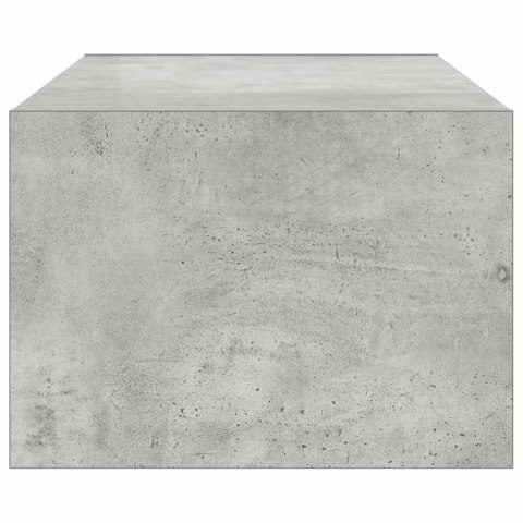  Szafka pod TV z LED, szarość betonu, 100x35,5x25 cm Lumarko! Lumarko!