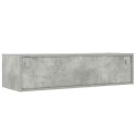  Szafka pod TV z LED, szarość betonu, 100x35,5x25 cm Lumarko! Lumarko!