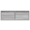  Szafka pod TV z LED, szary dąb sonoma, 75x35,5x25 cm Lumarko! Lumarko!