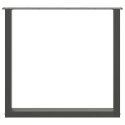 Nogi do stolika kawowego, 2 szt., antracyt, 90x(72-73) cm, stal Lumarko! Lumarko!