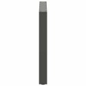 Nogi do stolika kawowego, 3 szt., antracyt, 80x(72-73) cm, stal Lumarko! Lumarko!