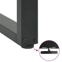  Nogi do stolika kawowego, 3 szt., antracyt, 80x(72-73) cm, stal Lumarko! Lumarko!