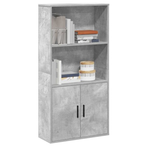  Regał na książki, szarość betonu, 60x24x120 cm Lumarko! Lumarko!