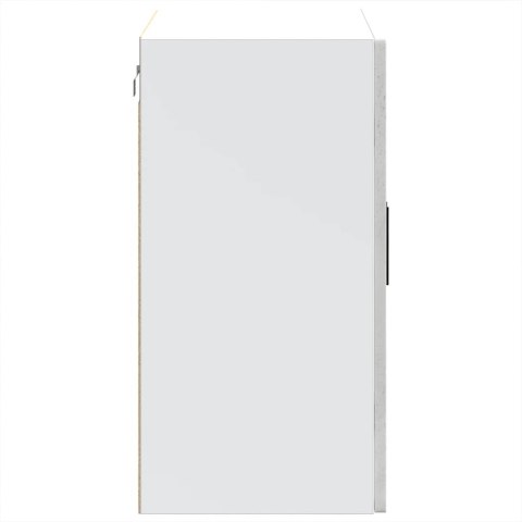  Szafka ścienna kuchenna ze szklanymi drzwiami, Porto, szary Lumarko! Lumarko!