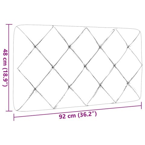  Poduszka na wezgłowie, niebieska, 90 cm, tkanina Lumarko! Lumarko!