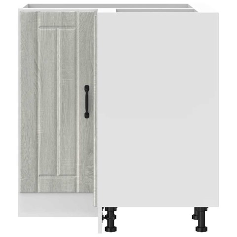  Narożna szafka kuchenna dolna Lucca Szary Sonoma Drewno klejone Lumarko! Lumarko!