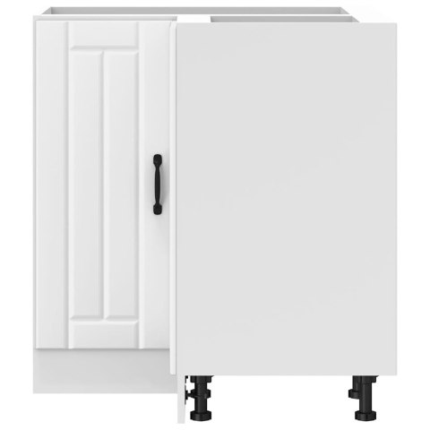  Narożna szafka kuchenna dolna Lucca z białego drewna klejonego Lumarko! Lumarko!