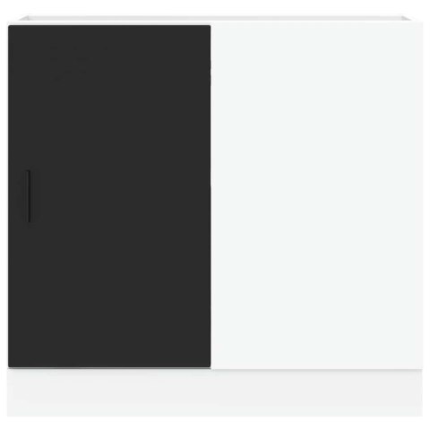  Szafka dolna pod zlew czarny drewno klejone Lumarko! Lumarko!