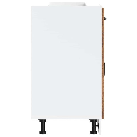  Szafka kuchenna dolna „Lucca" Stare drewno Drewno klejone Lumarko! Lumarko!