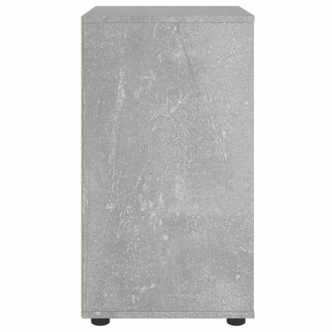  Komoda "VISNES" Betonowa Szara 60x40x73 cm Drewno klejone Lumarko! Lumarko!