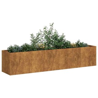  Doniczka Rusty 200x40x40 cm Stal nierdzewna Lumarko! Lumarko!