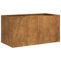 Doniczka Rusty 80x40x40 cm Stal nierdzewna Lumarko! Lumarko!