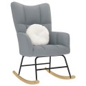  Fotel bujany, jasnoszary, tapicerowany tkaniną Lumarko! Lumarko!