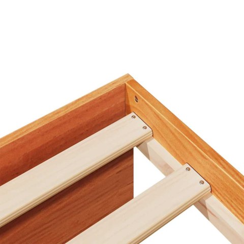 Łóżko dzienne bez materaca Wosk Brązowy Drewno lite Sosna Lumarko! Lumarko!