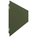  Obrzeża trawnikowe 10 szt. Oliwkowo-zielone 15x103 cm Lumarko! Lumarko!