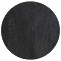  Stolik boczny czarny Ø33x50 cm lite drewno mango Lumarko! Lumarko!