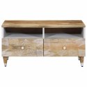 Stolik kawowy, 80x54x40 cm, lite drewno mango Lumarko! Lumarko!