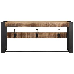  Wieszak na ubrania 80x35x35 cm lite drewno surowe mango Lumarko! Lumarko!