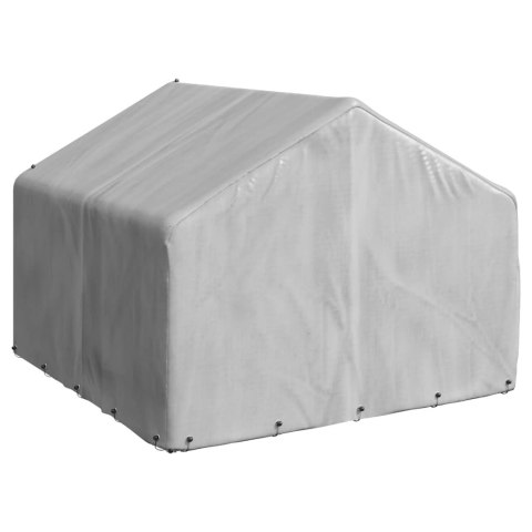 Zewnętrzna buda dla psa z pokrowcem 2x2x1,5 m Stal ocynkowana Lumarko! Lumarko!