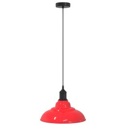  Lampa wisząca z regulacją wysokości E27 połysk czerwony metal Lumarko! Lumarko!
