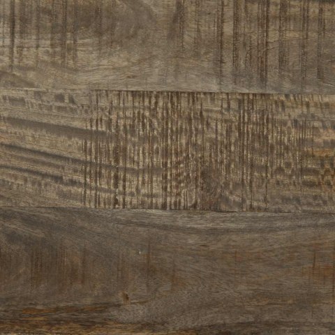  Szafka nocna Jasnoszara 40x33x46 cm Drewno lite Mango Lumarko! Lumarko!