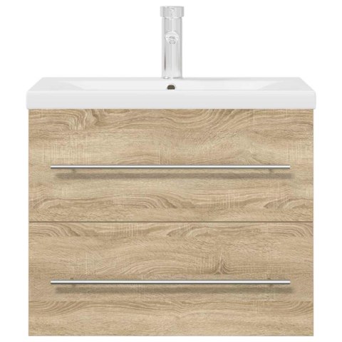  2-częściowy zestaw mebli łazienkowych, kolor dąb sonoma Lumarko! Lumarko!