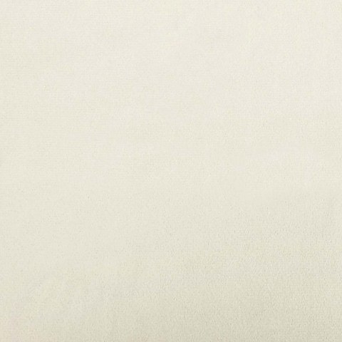  Krzesła stołowe, 2 szt., kremowe, obite aksamitem Lumarko! Lumarko!