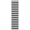 Roleta zebra, czarna, szerokość tkaniny 60,9 cm, poliester Lumarko! Lumarko!
