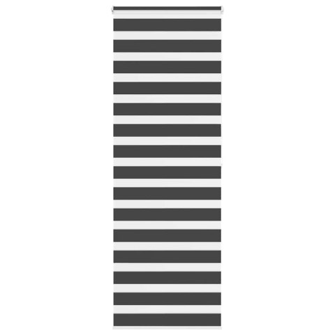  Roleta zebra, czarna, szerokość tkaniny 70,9 cm, poliester Lumarko! Lumarko!