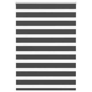  Roleta zebra, czarna, szerokość tkaniny 95,9 cm, poliester Lumarko! Lumarko!