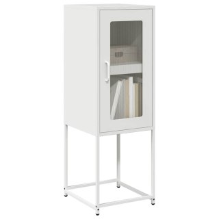  Komoda Biała 36x39x107 cm Stal walcowana na zimno Lumarko! Lumarko!