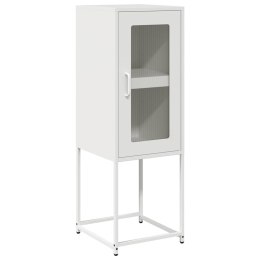  Komoda Biała 36x39x107 cm Stal walcowana na zimno Lumarko! Lumarko!