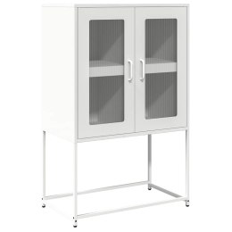  Komoda biała 68x39x107 cm stal Lumarko! Lumarko!