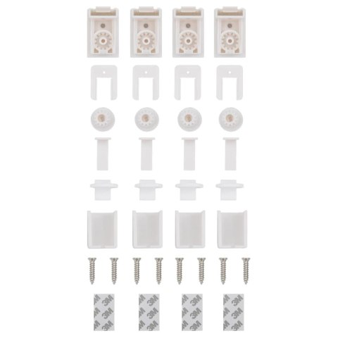  Roleta plisowana Bordowy Czerwony 85x200 cm Szerokość tkaniny Lumarko! Lumarko!