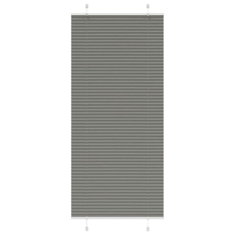 Roleta plisowana antracytowa 100x200cm Szerokość tkaniny 99,4cm Lumarko! Lumarko!