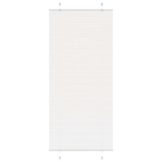  Roleta plisowana biała 85x200 cm Szerokość tkaniny 84,4 cm Lumarko! Lumarko!