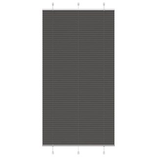  Roleta plisowana czarna 105x200 cm Szerokość tkaniny 104,4 cm Lumarko! Lumarko!