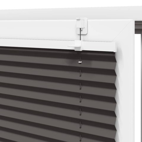  Roleta plisowana czarna 105x200 cm Szerokość tkaniny 104,4 cm Lumarko! Lumarko!