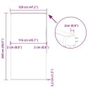 Roleta prysznicowa z kasetą 120x240 cm Szerokość tkaniny 116 cm Lumarko! Lumarko!